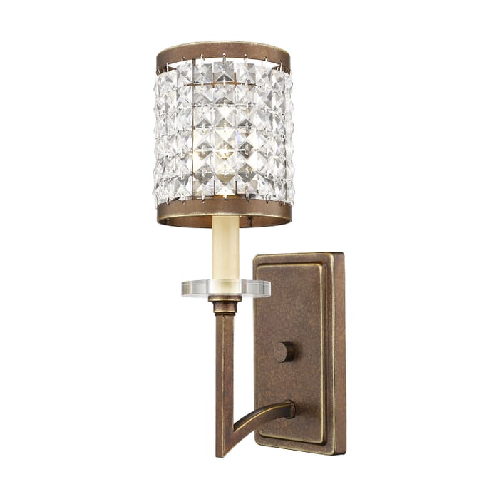 Grammercy 1-Light Wall Sconce in Hand Applied Palacial Bronze Grammercy 1-Light Wall Sconce in Hand Applied Palacial Bronze