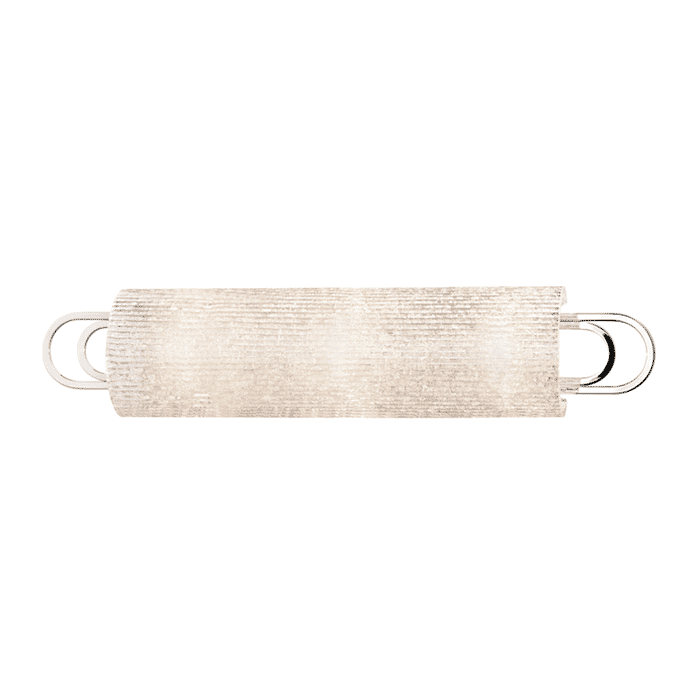 Hudson Valley Buckley 3-Light 25" Bathroom Vanity Light in Polished Nickel Hudson Valley Buckley 3-Light 25" Bathroom Vanity Light in Polished Nickel