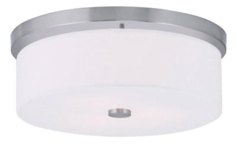 Meridian 3-Light Ceiling Mount in Brushed Nickel