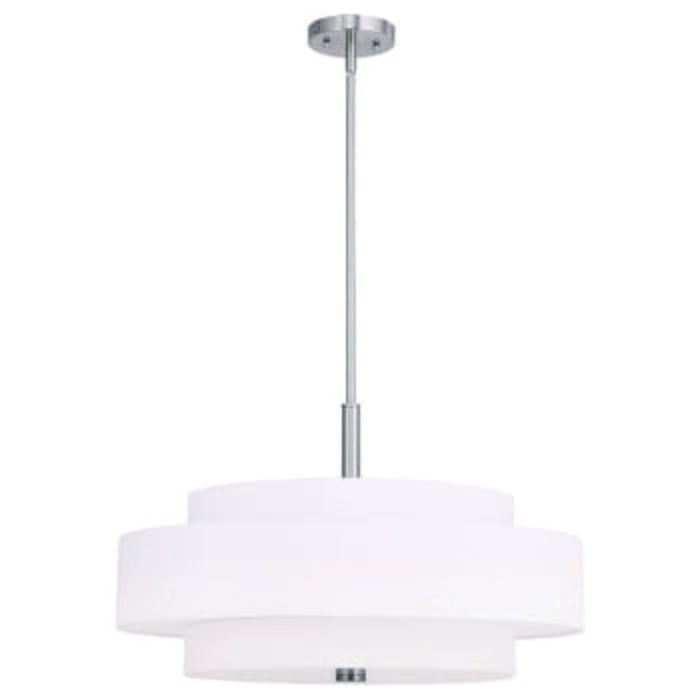 Meridian 5-Light Pendant in Brushed Nickel Meridian 5-Light Pendant in Brushed Nickel