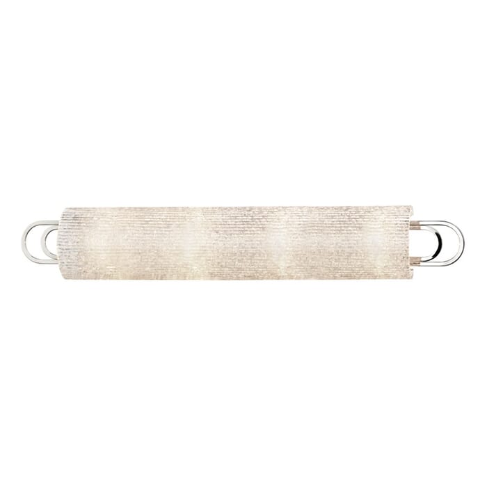 Hudson Valley Buckley 4-Light 31" Bathroom Vanity Light in Polished Nickel Hudson Valley Buckley 4-Light 31" Bathroom Vanity Light in Polished Nickel