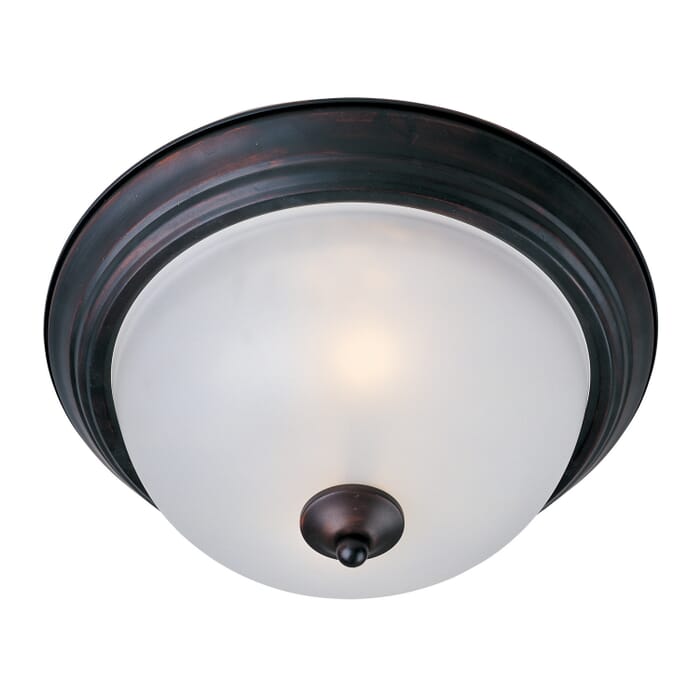 Essentials - 584x 2-Light Flush Mount in Oil Rubbed Bronze Essentials - 584x 2-Light Flush Mount in Oil Rubbed Bronze
