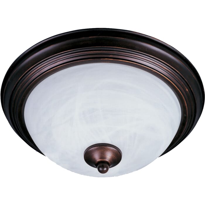 Essentials - 584x 2-Light Flush Mount in Oil Rubbed Bronze Essentials - 584x 2-Light Flush Mount in Oil Rubbed Bronze