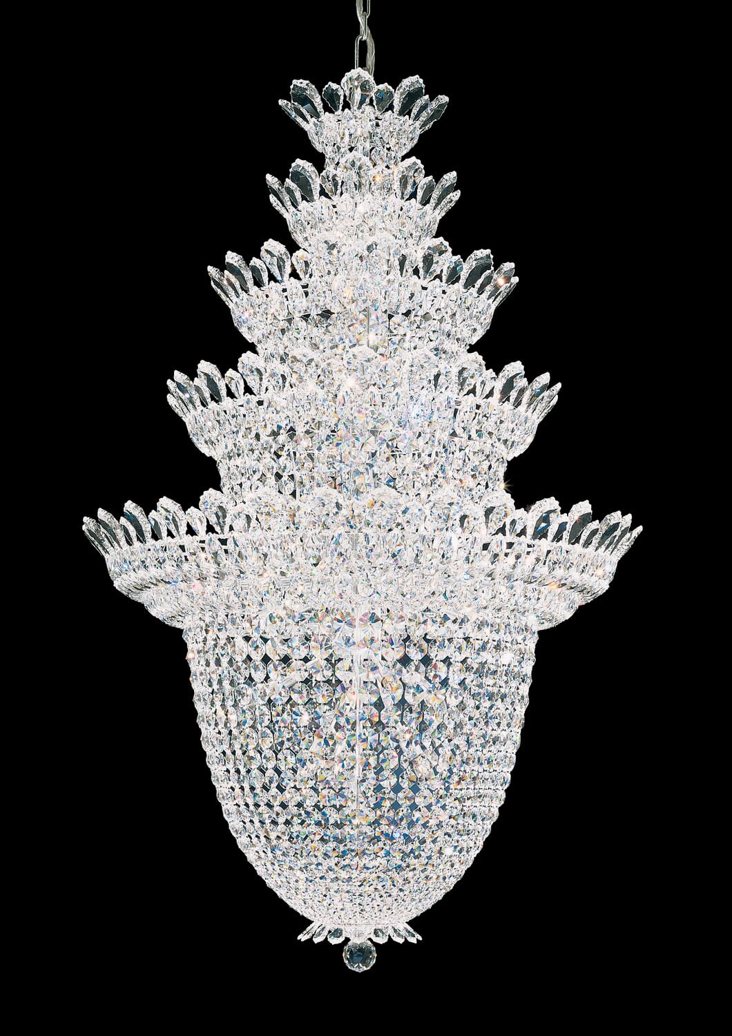 Trilliane 48 33-Light Chandelier in Silver