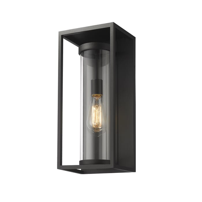 Z-Lite Dunbroch 1-Light Outdoor Wall Sconce In Black Z-Lite Dunbroch 1-Light Outdoor Wall Sconce In Black