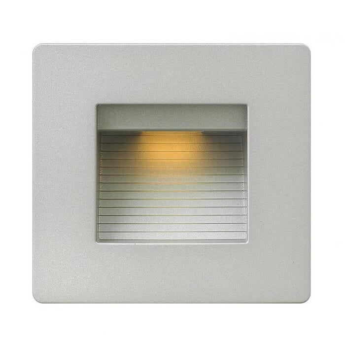 Hinkley Luna 1-Light LED Outdoor Landscape 120V Deck in Titanium Hinkley Luna 1-Light LED Outdoor Landscape 120V Deck in Titanium