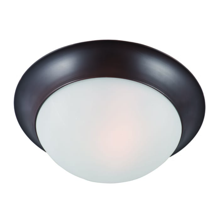 Essentials - 585x 1-Light Flush Mount in Oil Rubbed Bronze Essentials - 585x 1-Light Flush Mount in Oil Rubbed Bronze