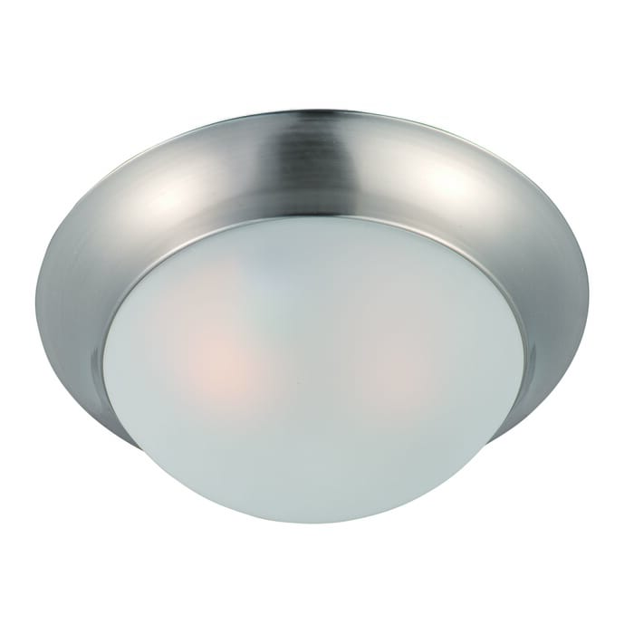 Essentials - 585x 1-Light Flush Mount in Satin Nickel Essentials - 585x 1-Light Flush Mount in Satin Nickel
