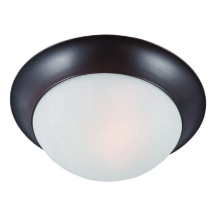 Maxim Lighting Essentials 2-Light Flush Mount in Oil Rubbed Bronze Maxim Lighting Essentials 2-Light Flush Mount in Oil Rubbed Bronze