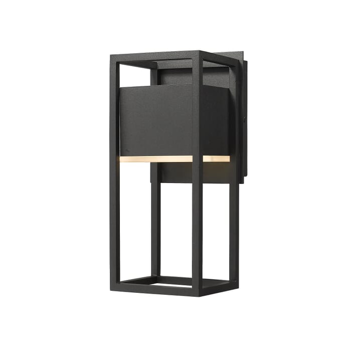 Z-Lite Barwick 1-Light Outdoor Wall Sconce In Black Z-Lite Barwick 1-Light Outdoor Wall Sconce In Black