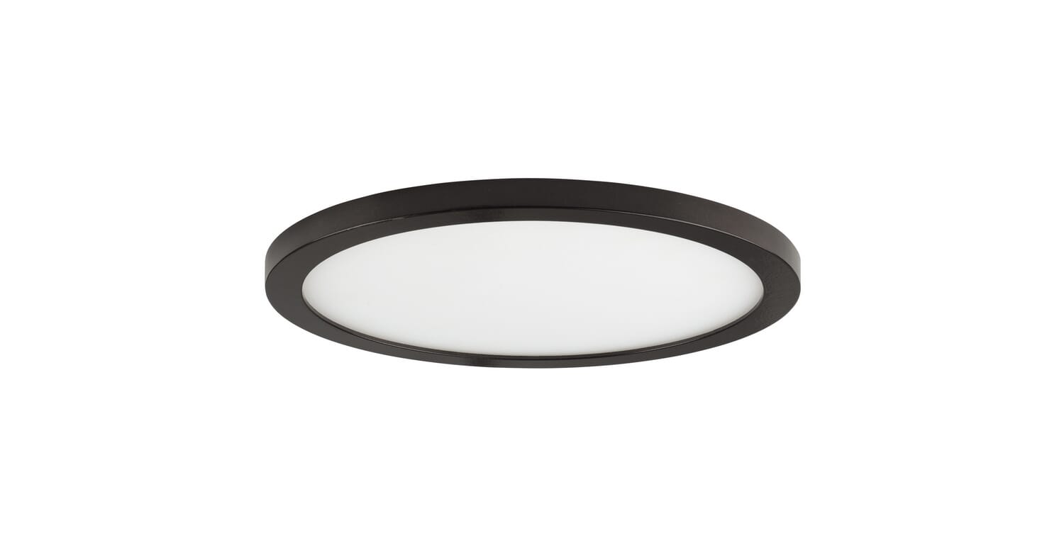 Bronze LED Flush Mount from the Wafer Collection