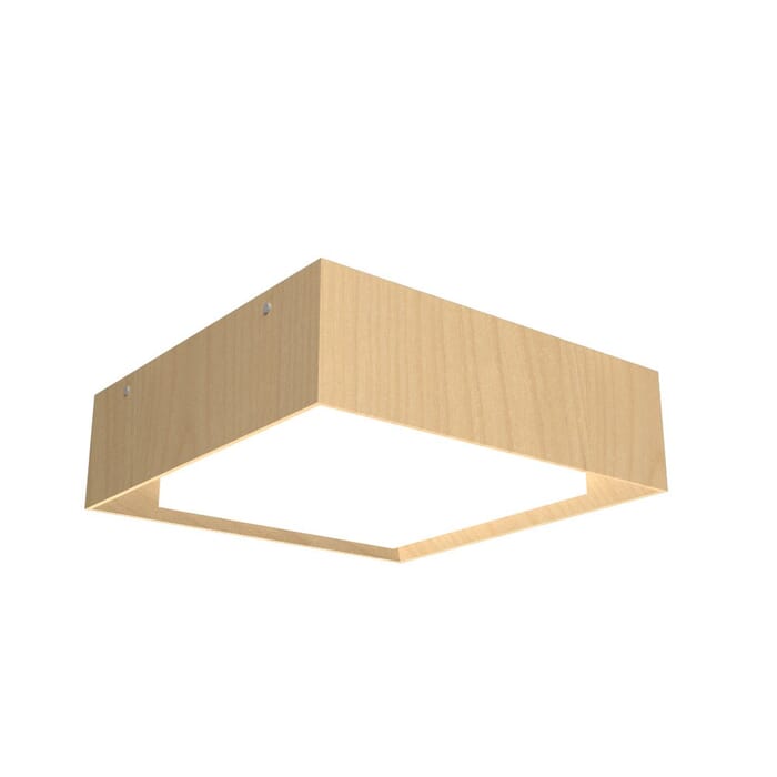 Squares LED Ceiling Mount in Maple Squares LED Ceiling Mount in Maple