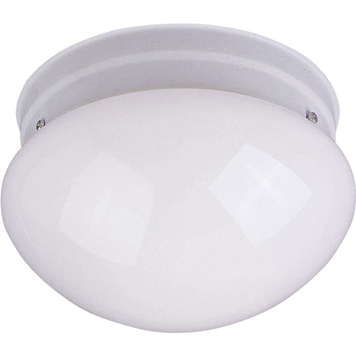 Essentials - 588x 2-Light Flush Mount in White Essentials - 588x 2-Light Flush Mount in White