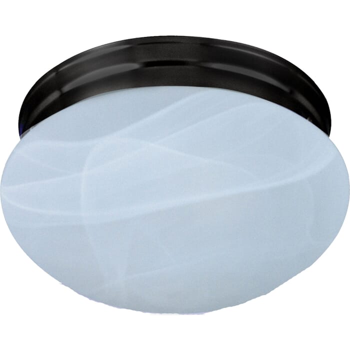 Essentials - 588x 1-Light Flush Mount in Oil Rubbed Bronze Essentials - 588x 1-Light Flush Mount in Oil Rubbed Bronze