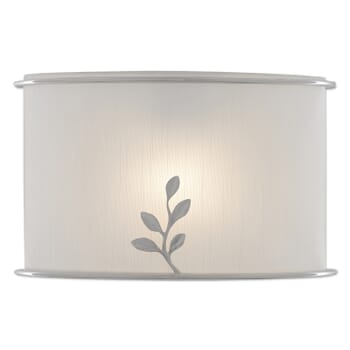 Currey & Company 8" Driscoll Wall Sconce in Polished Nickel