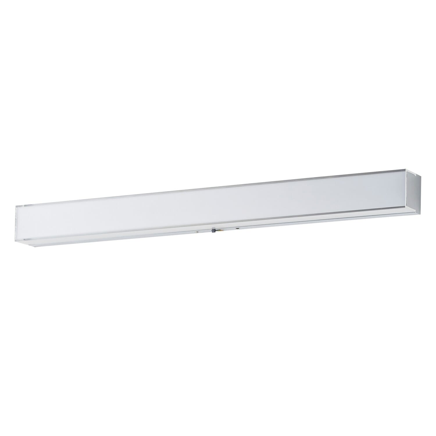 Edge 1-Light LED Bathroom Vanity Light in Polished Chrome