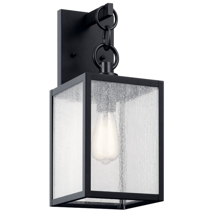 Lahden 1-Light Outdoor Wall Mount in Black Lahden 1-Light Outdoor Wall Mount in Black