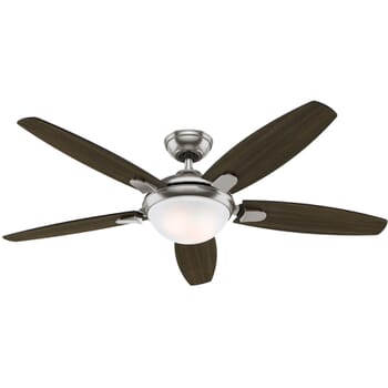 Hunter Contempo 52" 2-Light Ceiling Fan in Brushed Nickel