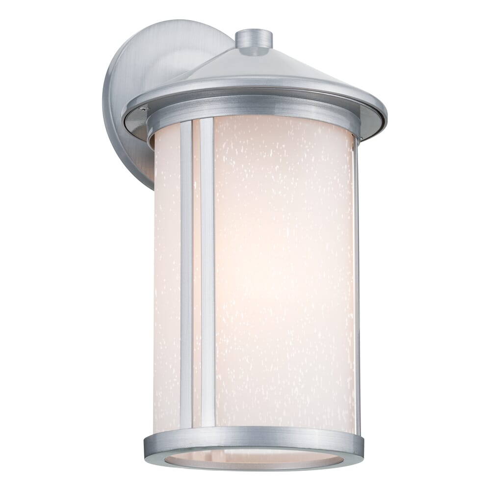 Kichler Lighting Lombard 13" Outdoor Light in Brushed Aluminum
