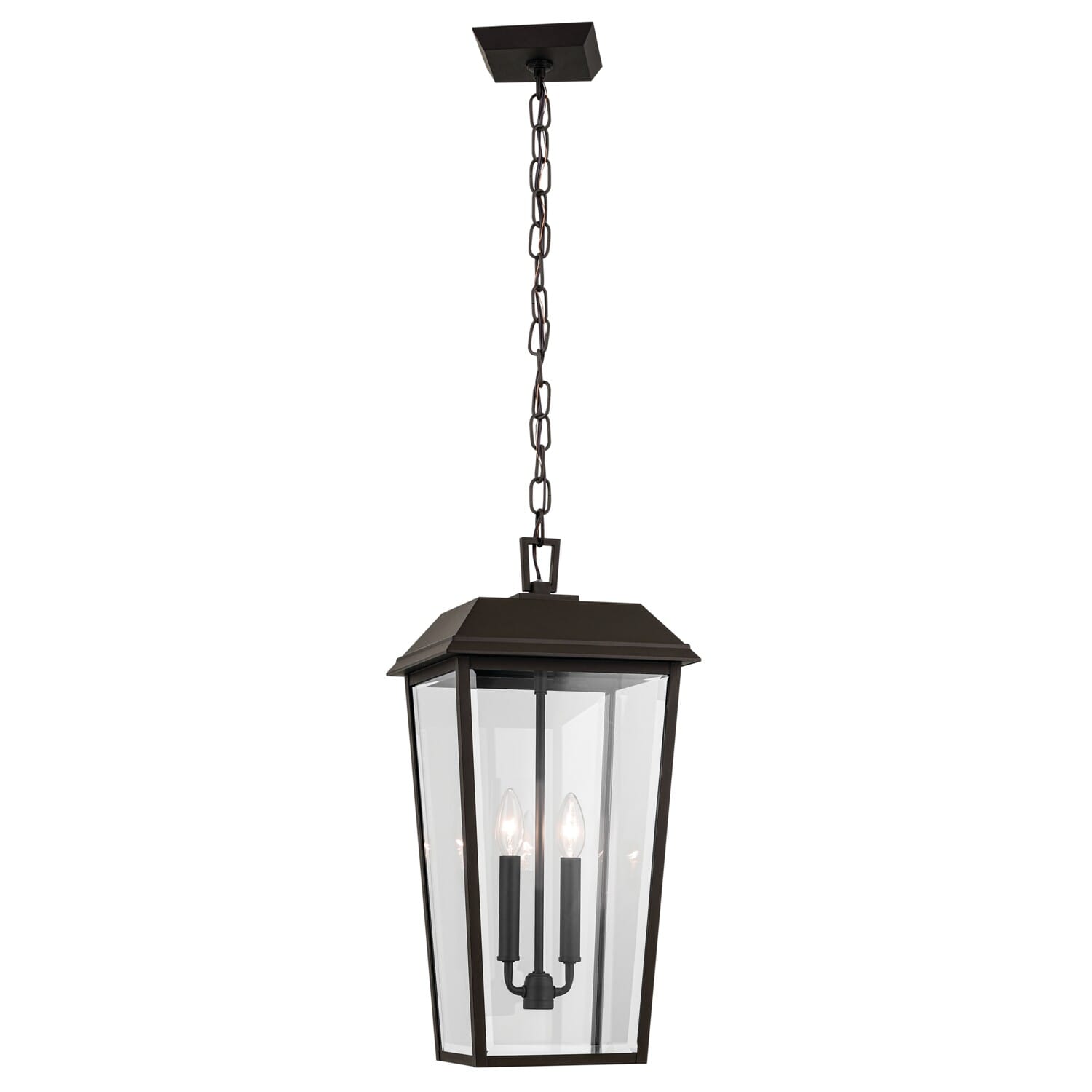Mathus 2-Light Outdoor Pendant in Olde Bronze