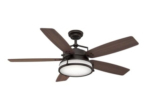 Caneel Bay 3-Light 56" Indoor/Outdoor Ceiling Fan in Maiden Bronze