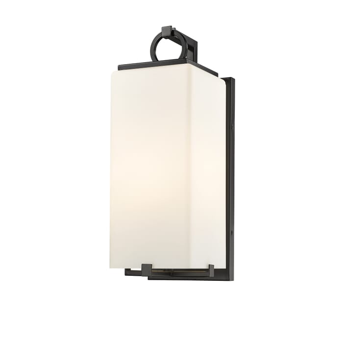 Z-Lite Sana 1-Light Outdoor Wall Sconce In Black Z-Lite Sana 1-Light Outdoor Wall Sconce In Black