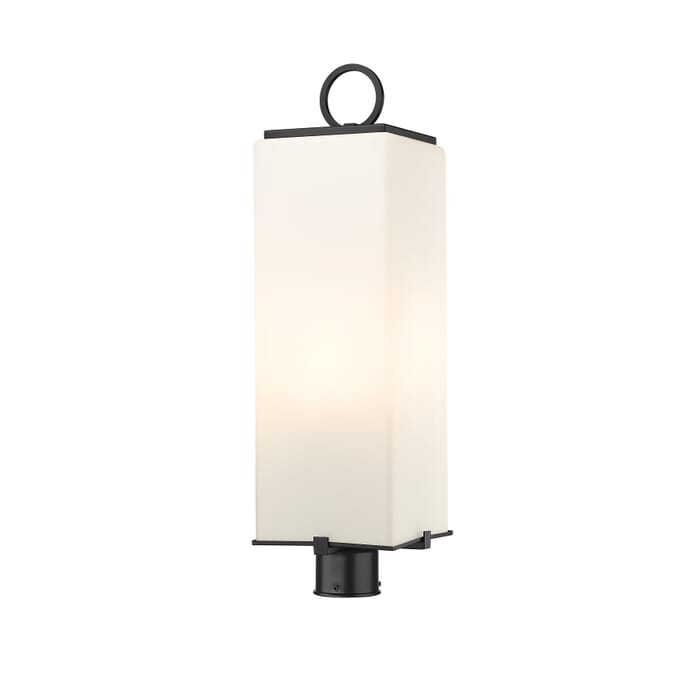 Z-Lite Sana 3-Light Outdoor Post Mount Fixture Light In Black Z-Lite Sana 3-Light Outdoor Post Mount Fixture Light In Black