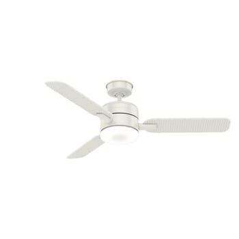 Casablanca Paume 54" Indoor/Outdoor Ceiling Fan in Fresh White