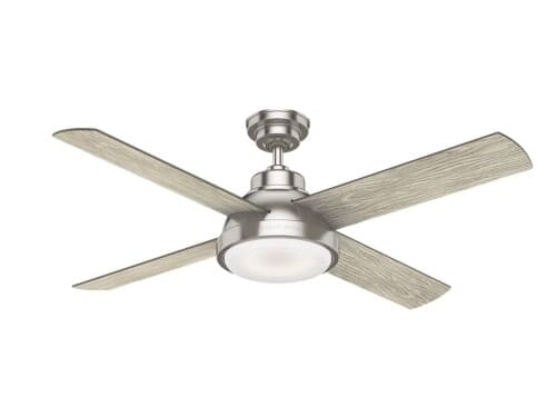 Levitt 54"" Indoor Ceiling Fan in Brushed Nickel -  Casablanca, 59433