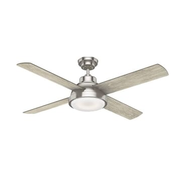 Casablanca Levitt 54" Indoor Ceiling Fan in Brushed Nickel