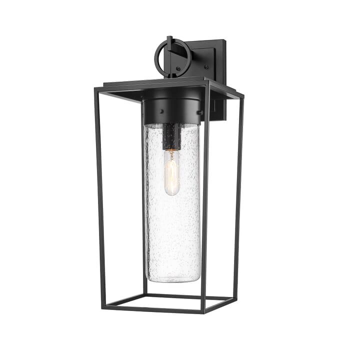 Z-Lite Sheridan 1-Light Outdoor Wall Sconce In Black Z-Lite Sheridan 1-Light Outdoor Wall Sconce In Black