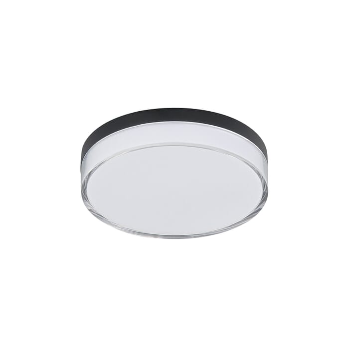 Edge 1-Light LED Flush Mount in Black Edge 1-Light LED Flush Mount in Black