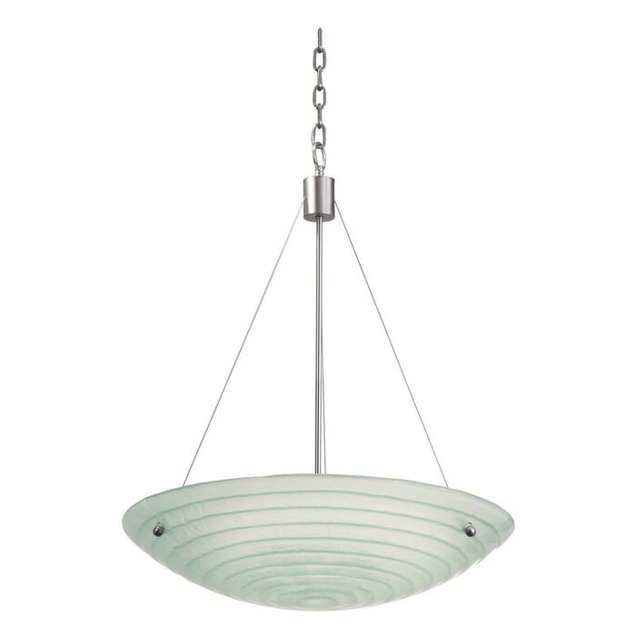 Kalco Aqueous 5-Light 24" Pendant in Satin Nickel Kalco Aqueous 5-Light 24" Pendant in Satin Nickel