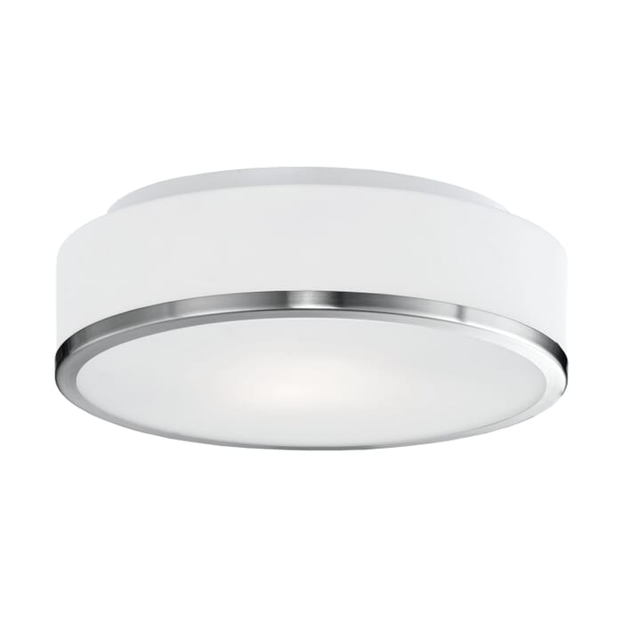 Kuzco Charlie 2-Light Ceiling Light in Nickel Kuzco Charlie 2-Light Ceiling Light in Nickel