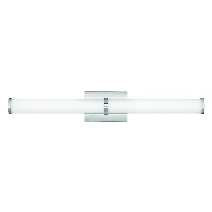 Hinkley Simi LED Bathroom Vanity Light in Chrome Hinkley Simi LED Bathroom Vanity Light in Chrome