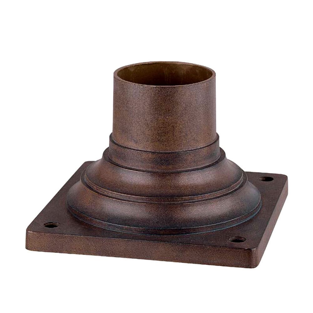 Burled Walnut Pier Mount Adapter