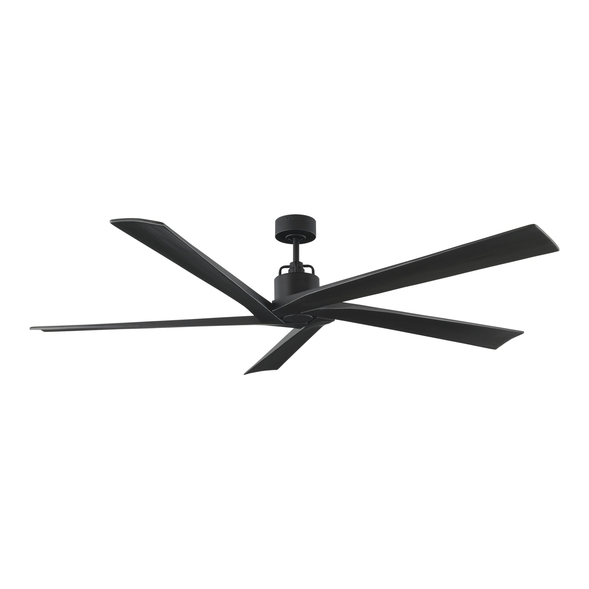 Aspen 70" Indoor Ceiling Fan in Midnight Black