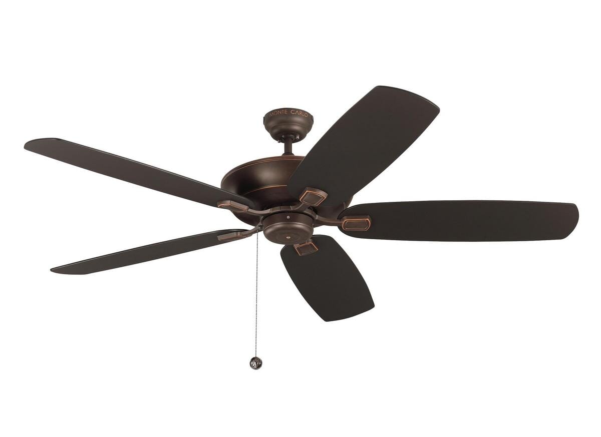 60" Colony Super Max Damp Rated Ceiling Fan in Roman Bronze