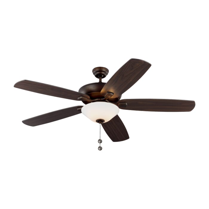 Colony 2-Light 60in Ceiling Fan in Roman Bronze Colony 2-Light 60in Ceiling Fan in Roman Bronze