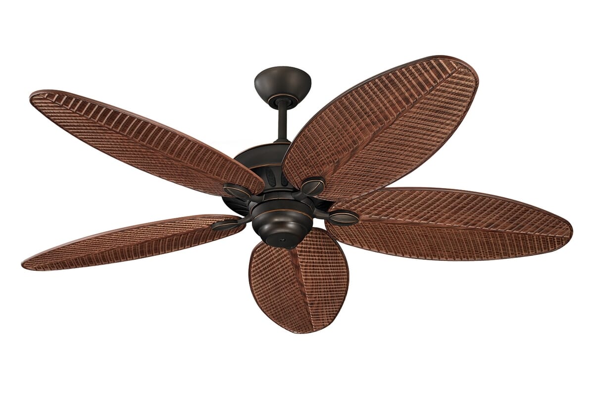 52" Cruise Outdoor Wet Rated Ceiling Fan in Roman Bronze