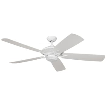 Monte Carlo 60" Cyclone Outdoor Wet Rated Ceiling Fan in White
