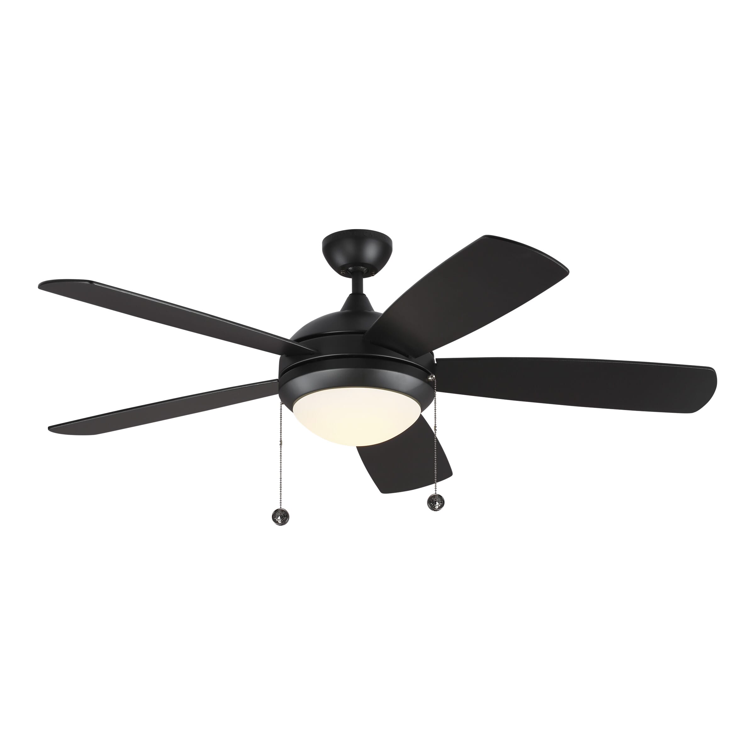 Discus Classic 52" Indoor Ceiling Fan in Matte Black