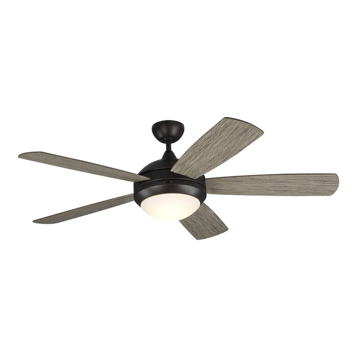 Monte Carlo LED Discus Smart 52" Indoor Ceiling Fan in Aged Pewter Monte Carlo LED Discus Smart 52" Indoor Ceiling Fan in Aged Pewter