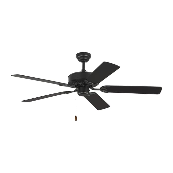 Monte Carlo Haven 52" Indoor Ceiling Fan in Matte Black Monte Carlo Haven 52" Indoor Ceiling Fan in Matte Black