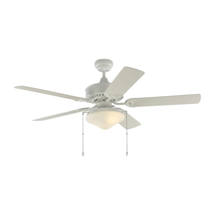 Monte Carlo Haven LED 2-Light 52" Indoor/Outdoor Ceiling Fan in Matte White Monte Carlo Haven LED 2-Light 52" Indoor/Outdoor Ceiling Fan in Matte White