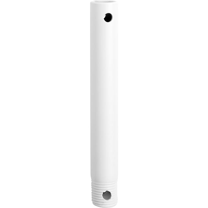 Quorum International 6" Ceiling Fan Downrod in Studio White Quorum International 6" Ceiling Fan Downrod in Studio White