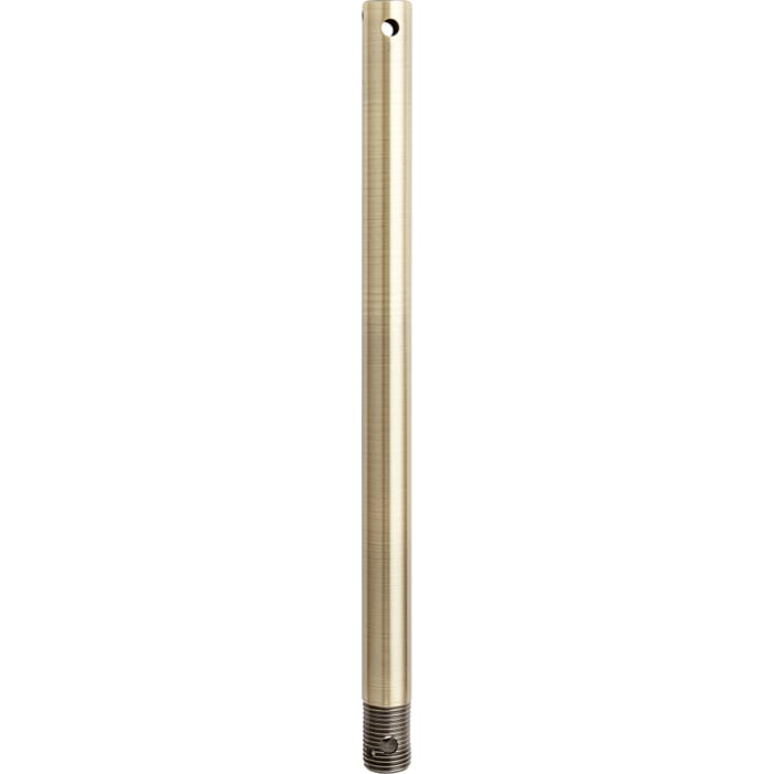 Quorum International 12" Ceiling Fan Downrod in Antique Brass Quorum International 12" Ceiling Fan Downrod in Antique Brass
