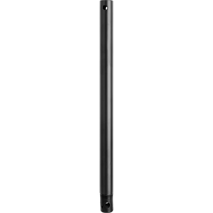 Quorum International 12" Ceiling Fan Downrod in Matte Black Quorum International 12" Ceiling Fan Downrod in Matte Black