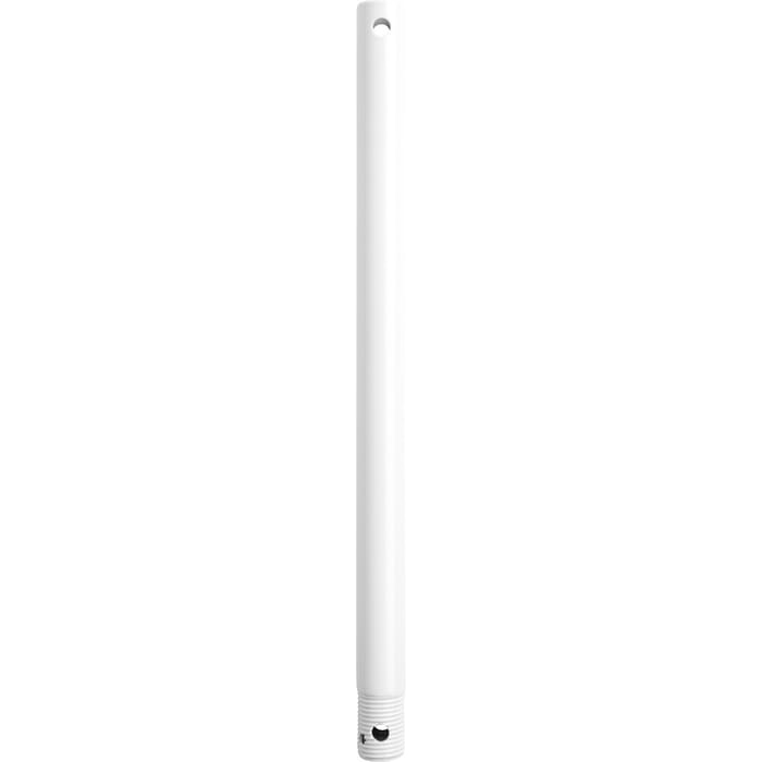 Quorum International 12" Ceiling Fan Downrod in White Quorum International 12" Ceiling Fan Downrod in White
