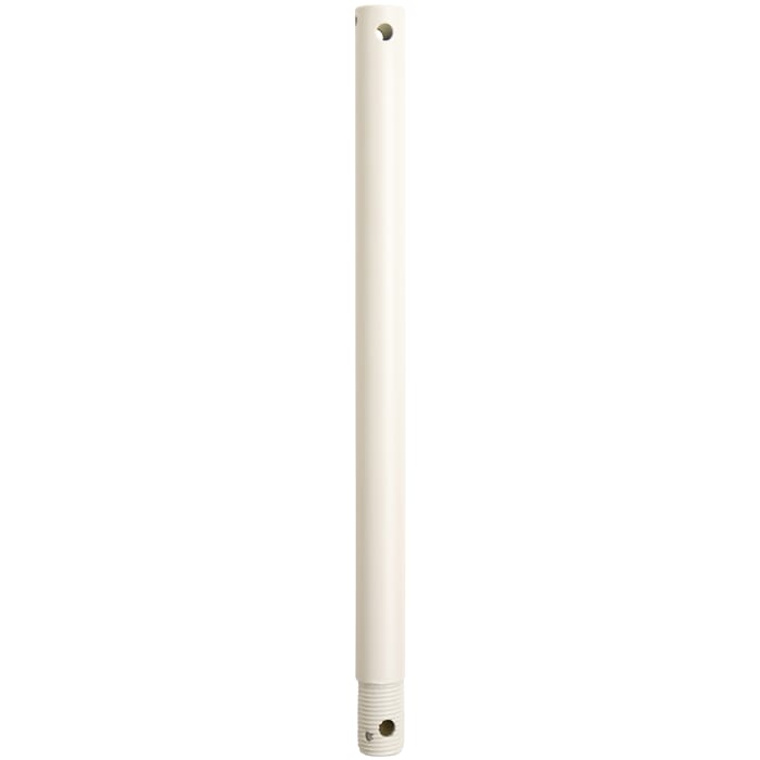 Quorum International 12" Ceiling Fan Downrod in Antique White Quorum International 12" Ceiling Fan Downrod in Antique White